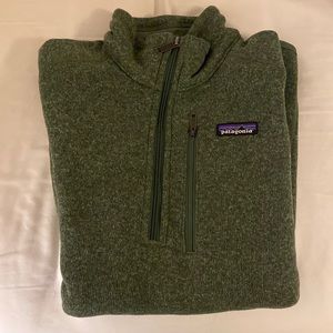 Patagonia better sweater, quarter zip